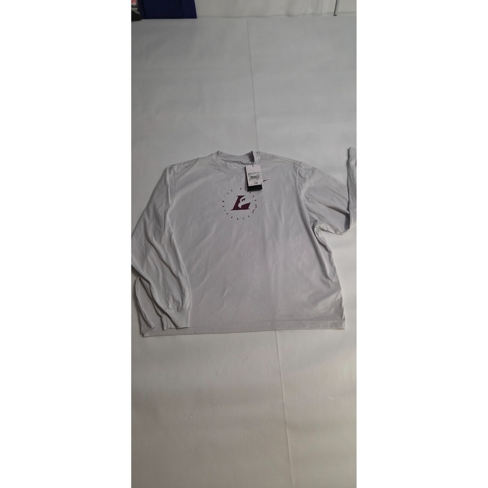 Nike Wisconsin La Crosse‎ Women's X-Large Long Sleeve Boxy T-Shirt, NWT